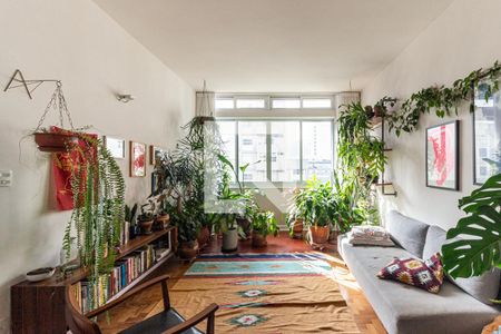 Sala de apartamento à venda com 2 quartos, 94m² em Vila Buarque, São Paulo