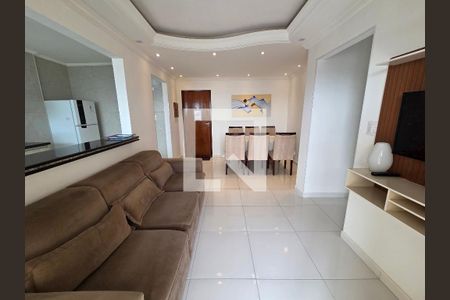 Sala de apartamento para alugar com 2 quartos, 77m² em Vila Tupi, Praia Grande