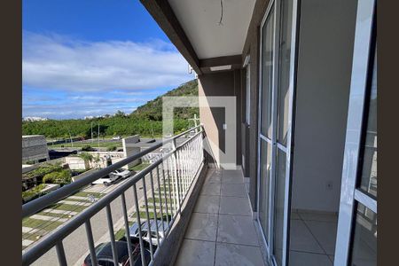 Varanda de apartamento à venda com 2 quartos, 52m² em Barra Olímpica, Rio de Janeiro