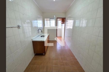 Cozinha de apartamento para alugar com 2 quartos, 78m² em Aviação, Praia Grande