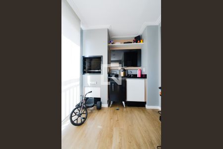 Varanda da Sala de apartamento à venda com 3 quartos, 114m² em Vila Santo Antonio, Guarulhos
