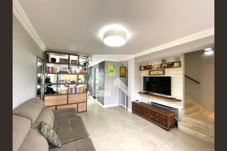 Sala de casa de condomínio à venda com 3 quartos, 120m² em Vila Santos, São Paulo