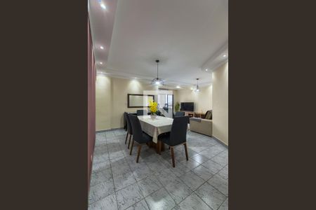 Sala de apartamento para alugar com 3 quartos, 104m² em Vila Caiçara, Praia Grande