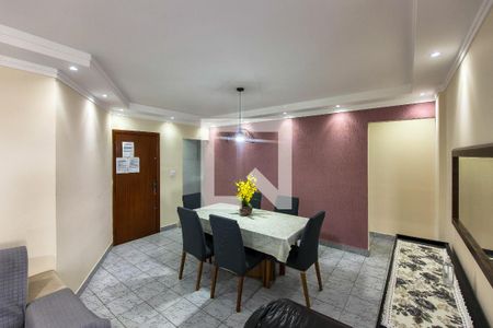 Sala de apartamento para alugar com 3 quartos, 104m² em Vila Caiçara, Praia Grande