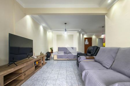 Sala de apartamento para alugar com 3 quartos, 104m² em Vila Caiçara, Praia Grande