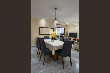 Sala de apartamento para alugar com 3 quartos, 104m² em Vila Caiçara, Praia Grande