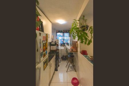 Cozinha de apartamento à venda com 2 quartos, 47m² em Loteamento Parque São Martinho, Campinas