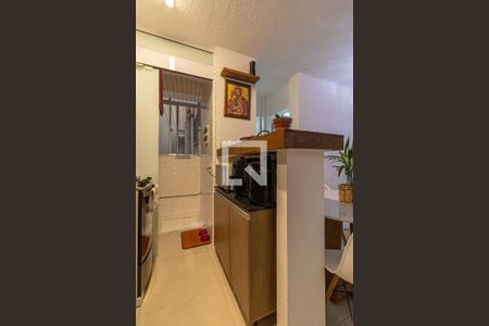 Sala/Cozinha/Área de Serviço  de apartamento para alugar com 2 quartos, 43m² em Jardim Casa Pintada, São Paulo