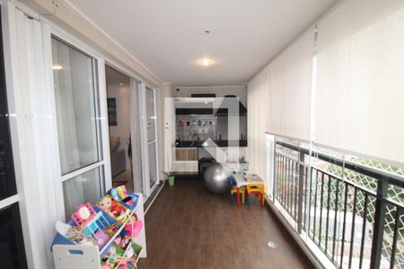 Sala / Cozinha - Varanda de apartamento à venda com 3 quartos, 105m² em Parque Mandaqui, São Paulo