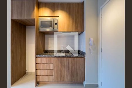 Cozinha de kitnet/studio à venda com 1 quarto, 31m² em Vila Mariana, São Paulo