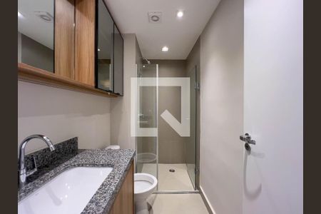 Banheiro de kitnet/studio à venda com 1 quarto, 31m² em Vila Mariana, São Paulo