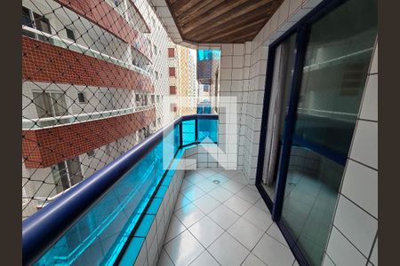 Varanda de apartamento para alugar com 1 quarto, 67m² em Cidade Ocian, Praia Grande