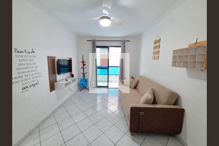 Sala de apartamento para alugar com 1 quarto, 67m² em Cidade Ocian, Praia Grande