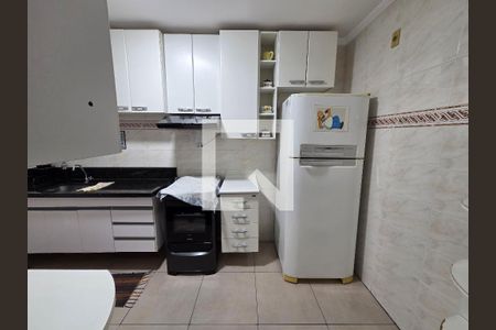 Cozinha de apartamento para alugar com 1 quarto, 67m² em Cidade Ocian, Praia Grande
