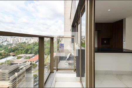 Varanda de apartamento à venda com 2 quartos, 132m² em Santo Agostinho, Belo Horizonte