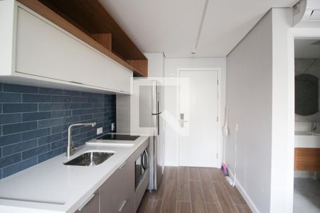 Cozinha de kitnet/studio à venda com 1 quarto, 27m² em Vila Olímpia, São Paulo