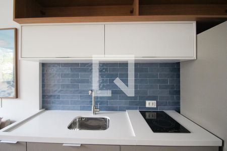 Cozinha de kitnet/studio à venda com 1 quarto, 27m² em Vila Olímpia, São Paulo
