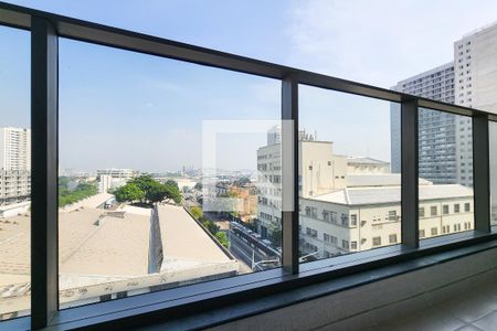 Varanda  de apartamento para alugar com 1 quarto, 35m² em Santo Cristo, Rio de Janeiro