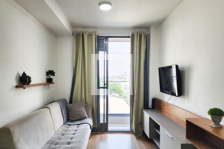 Sala  de apartamento para alugar com 1 quarto, 35m² em Santo Cristo, Rio de Janeiro