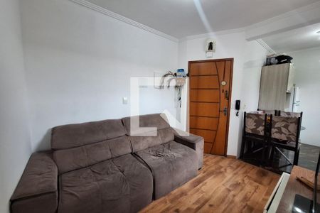 Sala de apartamento à venda com 2 quartos, 72m² em Jardim Utinga, Santo André