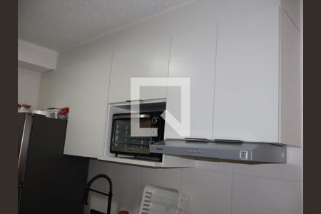 Sala, cozinha e área de serviço de apartamento à venda com 2 quartos, 35m² em Vila Ema, São Paulo