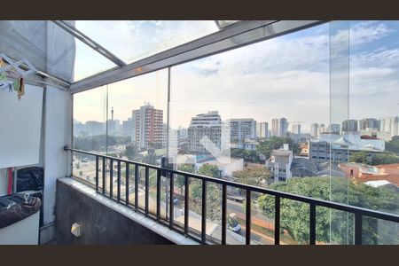 Varanda  de apartamento para alugar com 1 quarto, 29m² em Barra Funda, São Paulo