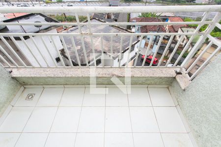 Varanda da Sala  de apartamento à venda com 2 quartos, 50m² em Parada Xv de Novembro, São Paulo