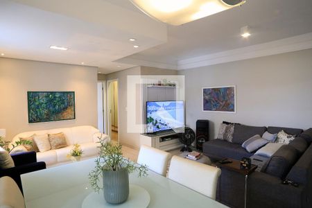 Sala de apartamento à venda com 2 quartos, 118m² em Sagrada Família, Belo Horizonte