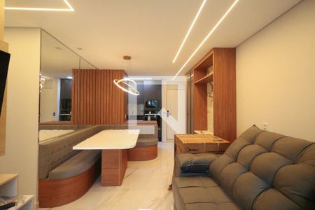 Sala de apartamento à venda com 3 quartos, 70m² em Centro, Diadema