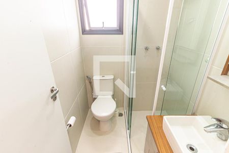 Banheiro de apartamento para alugar com 1 quarto, 32m² em Mooca, São Paulo