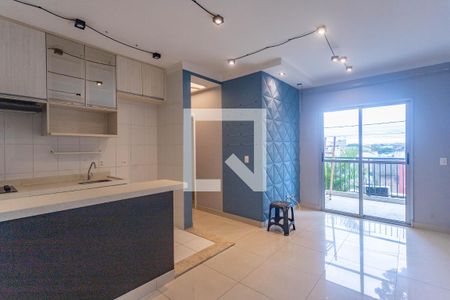 Sala  de apartamento à venda com 3 quartos, 62m² em Centro, Diadema