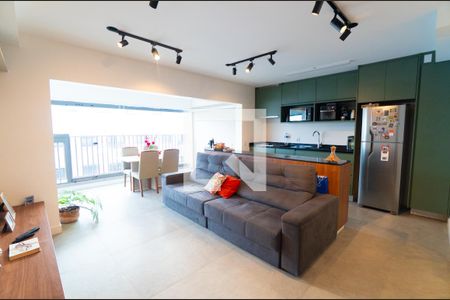 Sala/Cozinha de apartamento para alugar com 2 quartos, 75m² em Parque Imperial, São Paulo