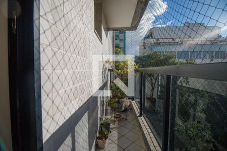 Sala Varanda de apartamento à venda com 3 quartos, 94m² em Tijuca, Rio de Janeiro