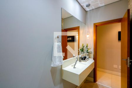Lavabo de casa à venda com 4 quartos, 379m² em Vila Homero Thon, Santo André