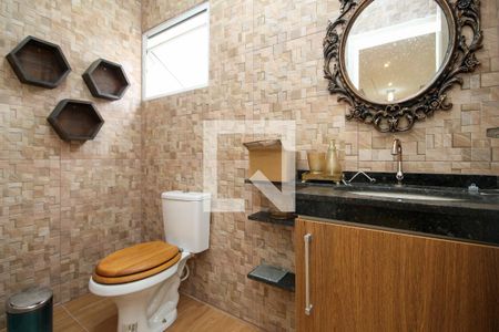 Lavabo de casa de condomínio para alugar com 3 quartos, 86m² em Parque Dom Henrique, Cotia