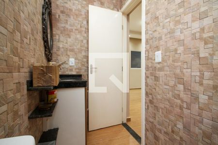 Lavabo de casa de condomínio para alugar com 3 quartos, 86m² em Parque Dom Henrique, Cotia