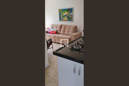 Sala de apartamento à venda com 1 quarto, 47m² em Jardim do Salso, Porto Alegre
