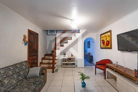 Sala  de casa à venda com 3 quartos, 125m² em Piraporinha, Diadema