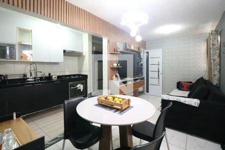 Sala de apartamento à venda com 3 quartos, 42m² em Eldorado, Diadema