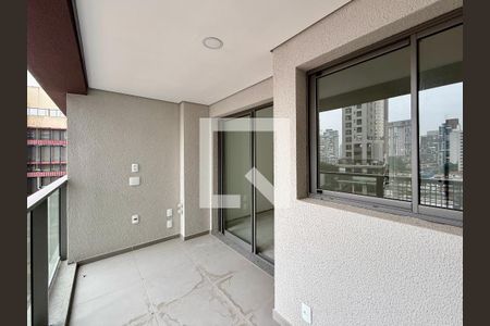 Sacada de apartamento à venda com 1 quarto, 35m² em Santo Amaro, São Paulo