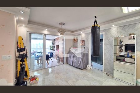 Sala de apartamento à venda com 3 quartos, 100m² em Parque Industrial Tomas Edson, São Paulo