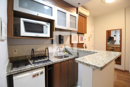 Cozinha de kitnet/studio para alugar com 1 quarto, 53m² em Santa Paula, São Caetano do Sul