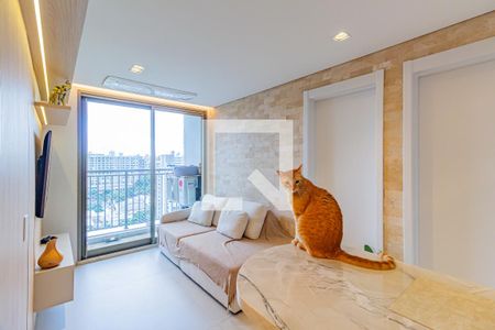 Sala/Cozinha de apartamento para alugar com 2 quartos, 40m² em Campo Belo, São Paulo