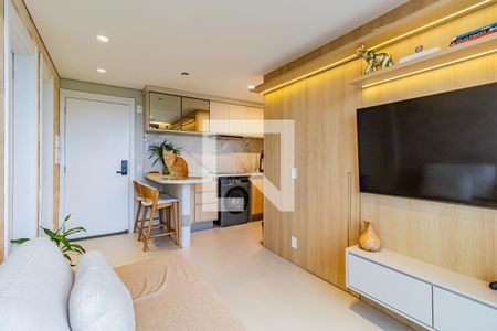 Sala/Cozinha de apartamento para alugar com 2 quartos, 40m² em Campo Belo, São Paulo