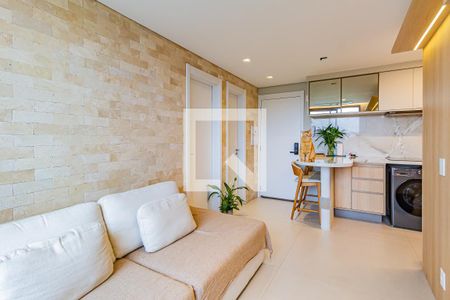 Sala/Cozinha de apartamento para alugar com 2 quartos, 40m² em Campo Belo, São Paulo