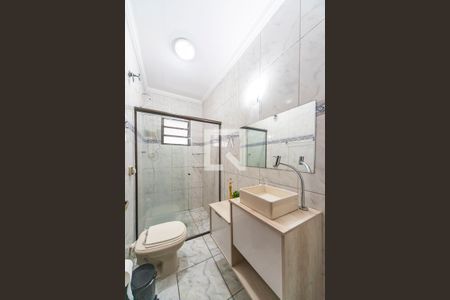 Banheiro Social de casa para alugar com 2 quartos, 80m² em Baeta Neves, São Bernardo do Campo