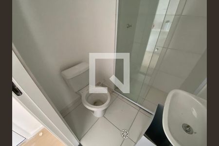 Banheiro de kitnet/studio à venda com 1 quarto, 15m² em República, São Paulo