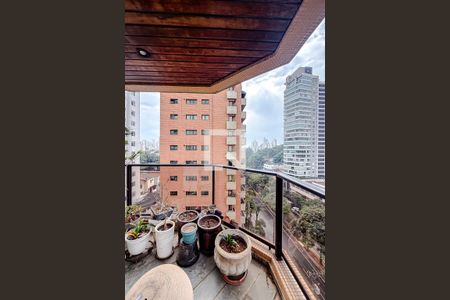 Varanda da Sala de apartamento à venda com 4 quartos, 180m² em Vila Mariana, São Paulo