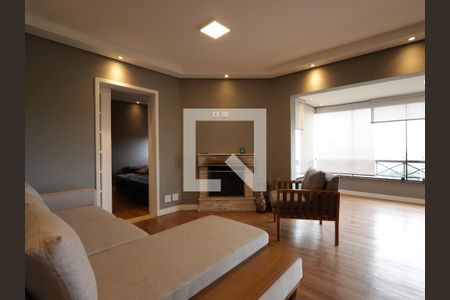 Sala de apartamento à venda com 3 quartos, 130m² em Fazenda Morumbi, São Paulo