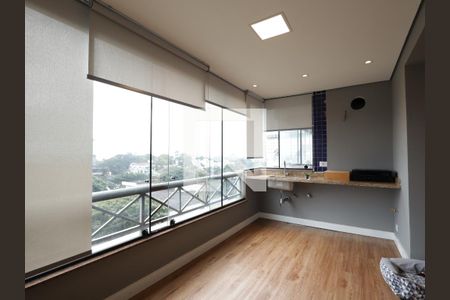 Varanda da Sala de apartamento à venda com 3 quartos, 130m² em Fazenda Morumbi, São Paulo